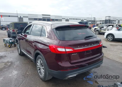 2017 Lincoln Mkx Select from USA, damaged, VIN 2LMPJ6KRXHBL49266